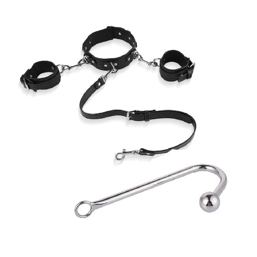 Cuffs Elegant Collar 5334 Hook Anal and with Beaded 1118